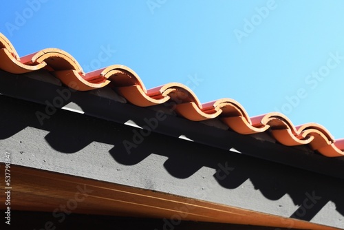 Terracotta style roof