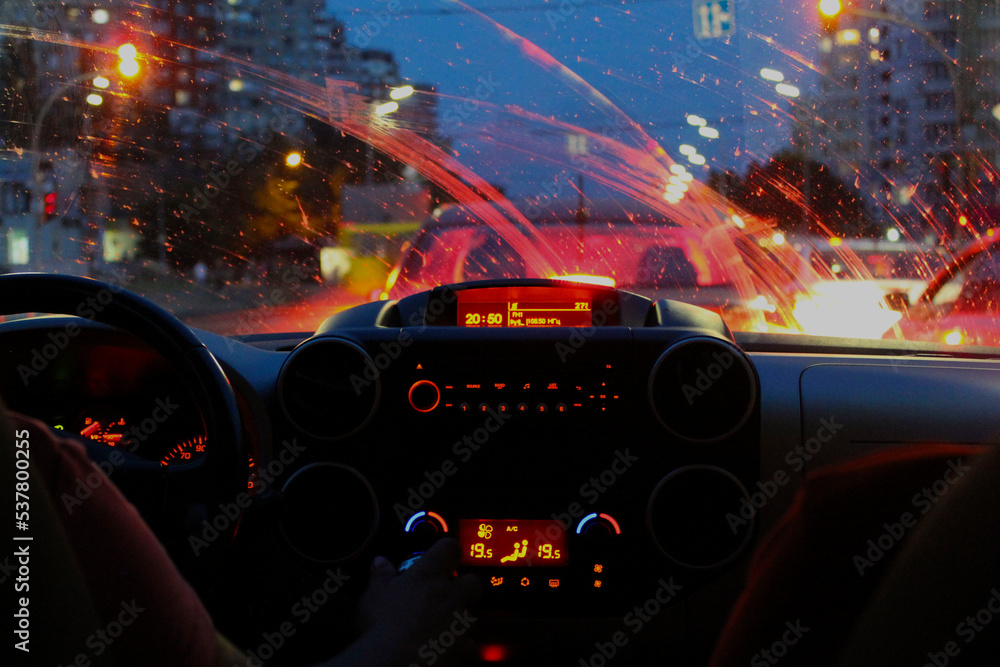 driving in the night