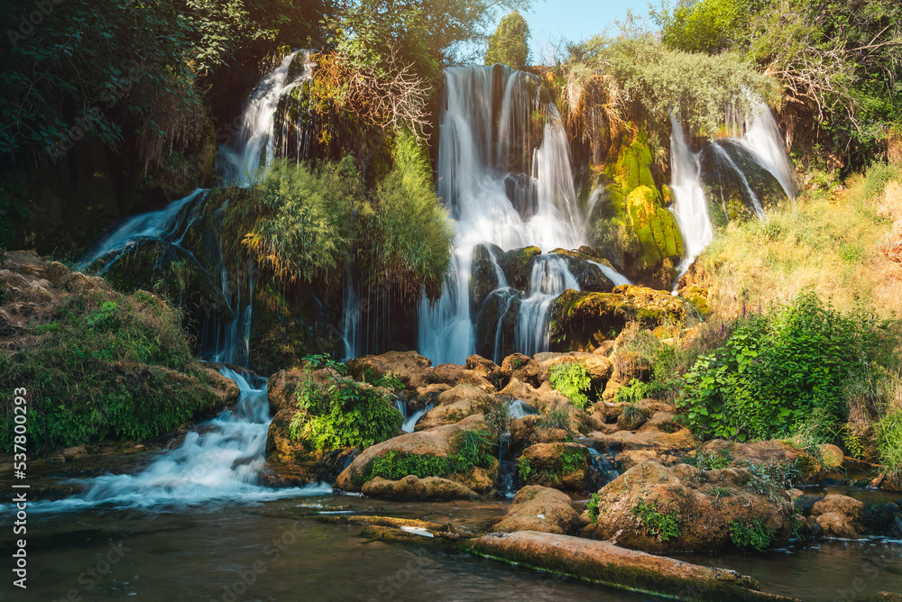 Fototapeta premium Kravice waterfalls in Bosnia