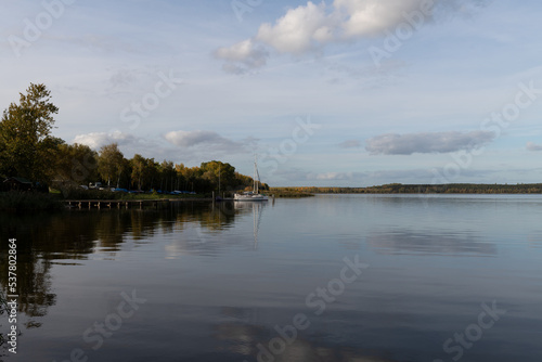 Der Muldestausee in Sachsen-Anhalt