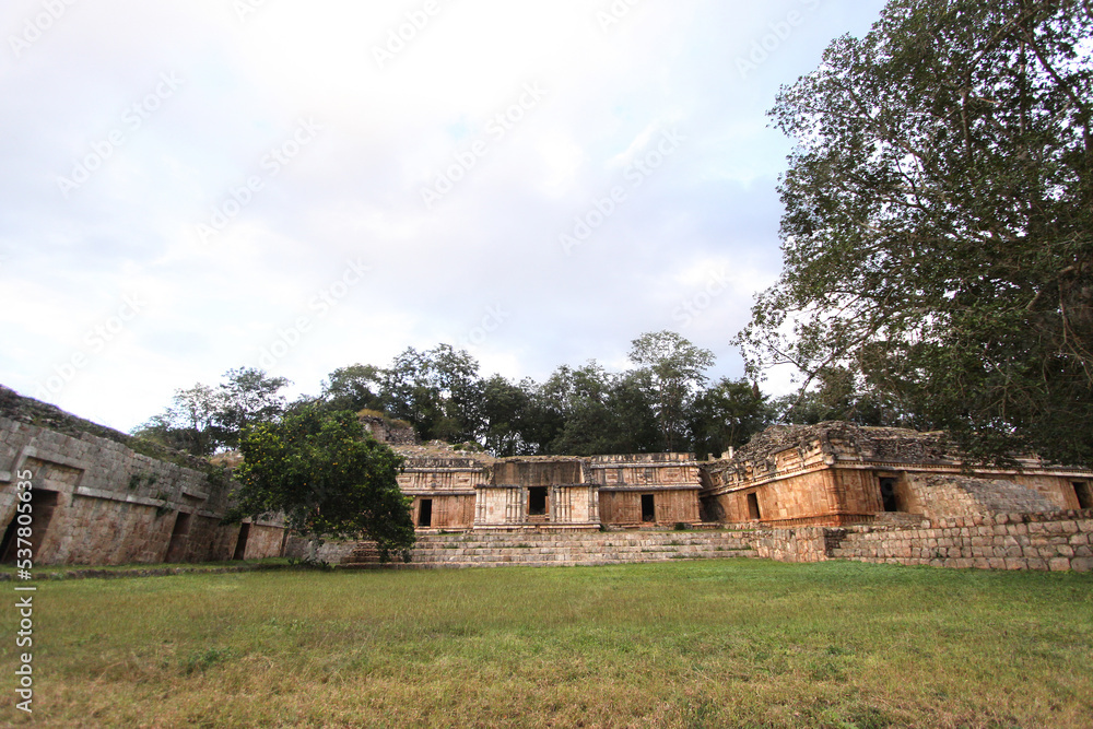 Maya ruins of Labna  temple, Yucatan, Mexico