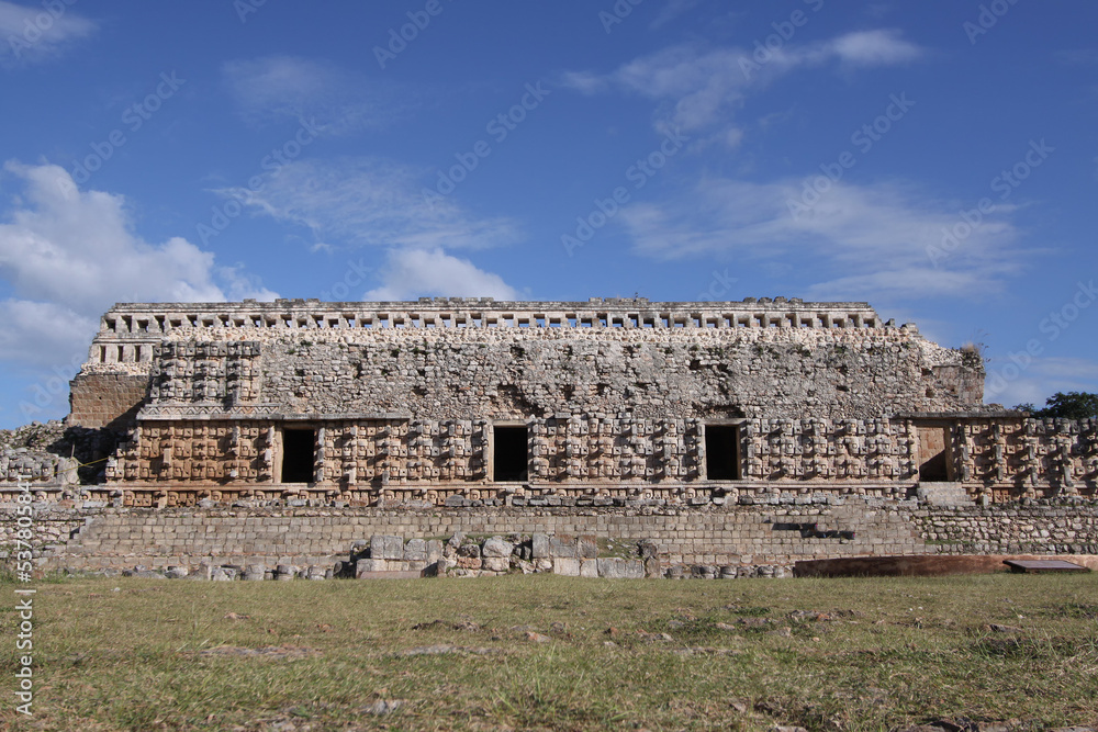 Maya ruins of Kabah  temple, Yucatan, Mexico