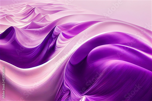 3D rendering of Abstract il...