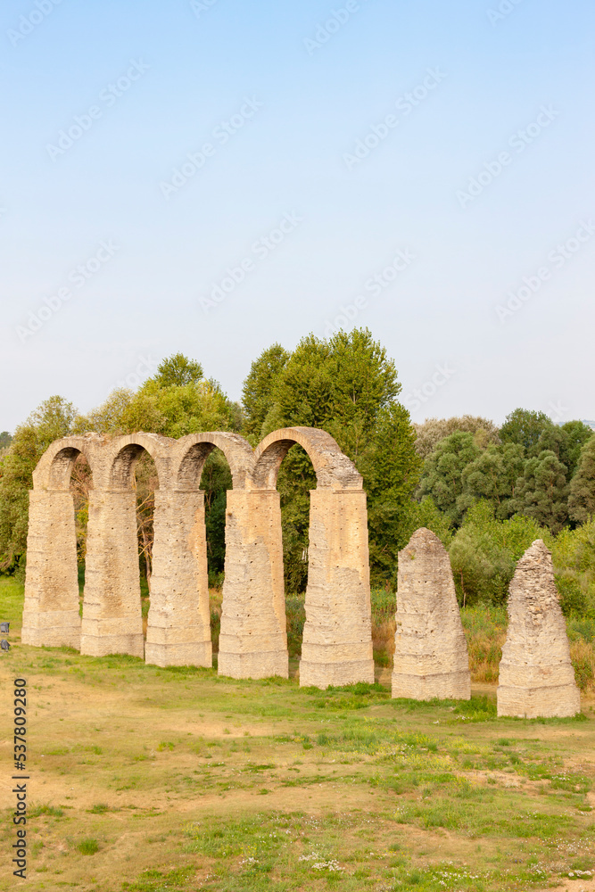 Acqui Terme Roman Aqueduct, Piedmont, Italy