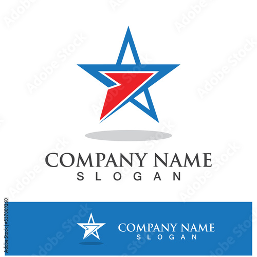 Free Download Star logo images illustration - GFXLoad