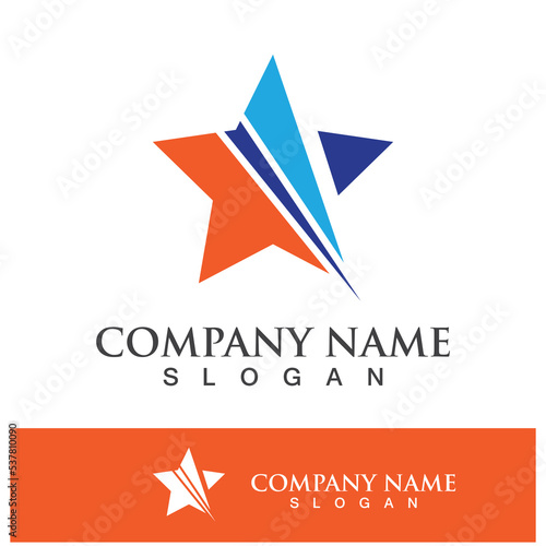 Free Download Star logo images illustration - GFXLoad