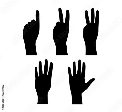 hand gestures set