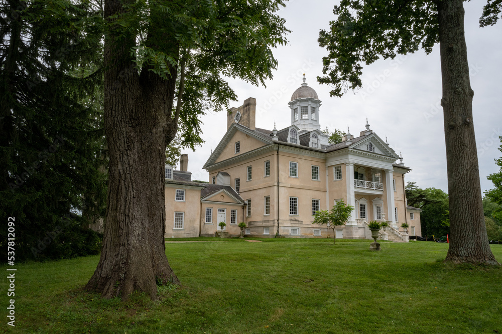 Naklejka premium Ridgely Georgian Mansion