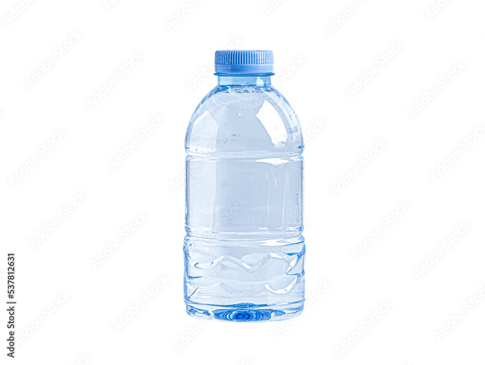 Plastic water bottle isolated on white background with clipping path. Plastic water bottle isolated on white background with clipping path.