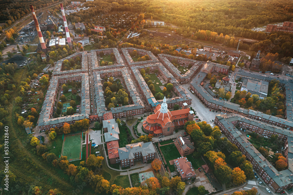 Katowice, Nikiszowiec, Familoki