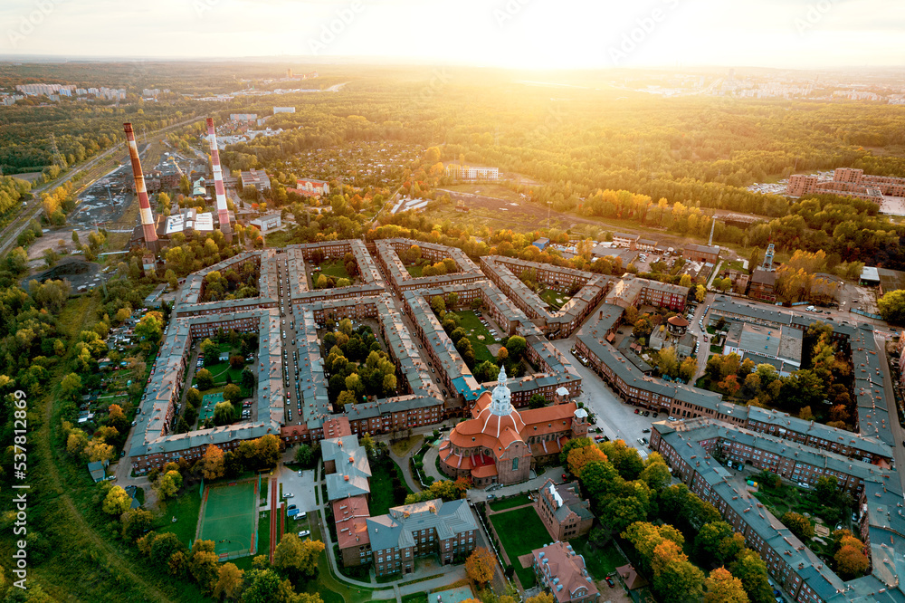 Katowice, Nikiszowiec, Familoki