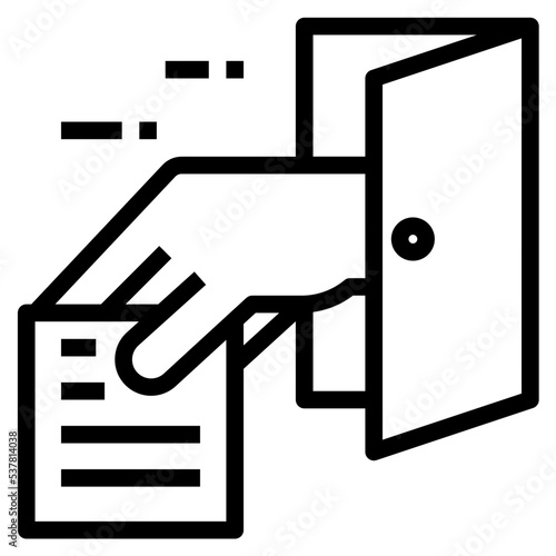 Картината върху платно backdoor