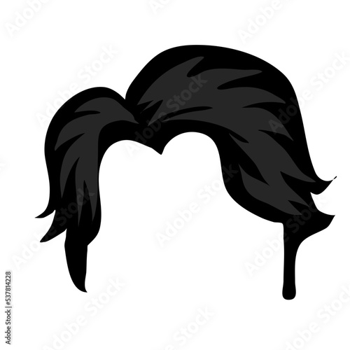 Men hair wig style