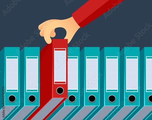 Choosing database - hand takes folder