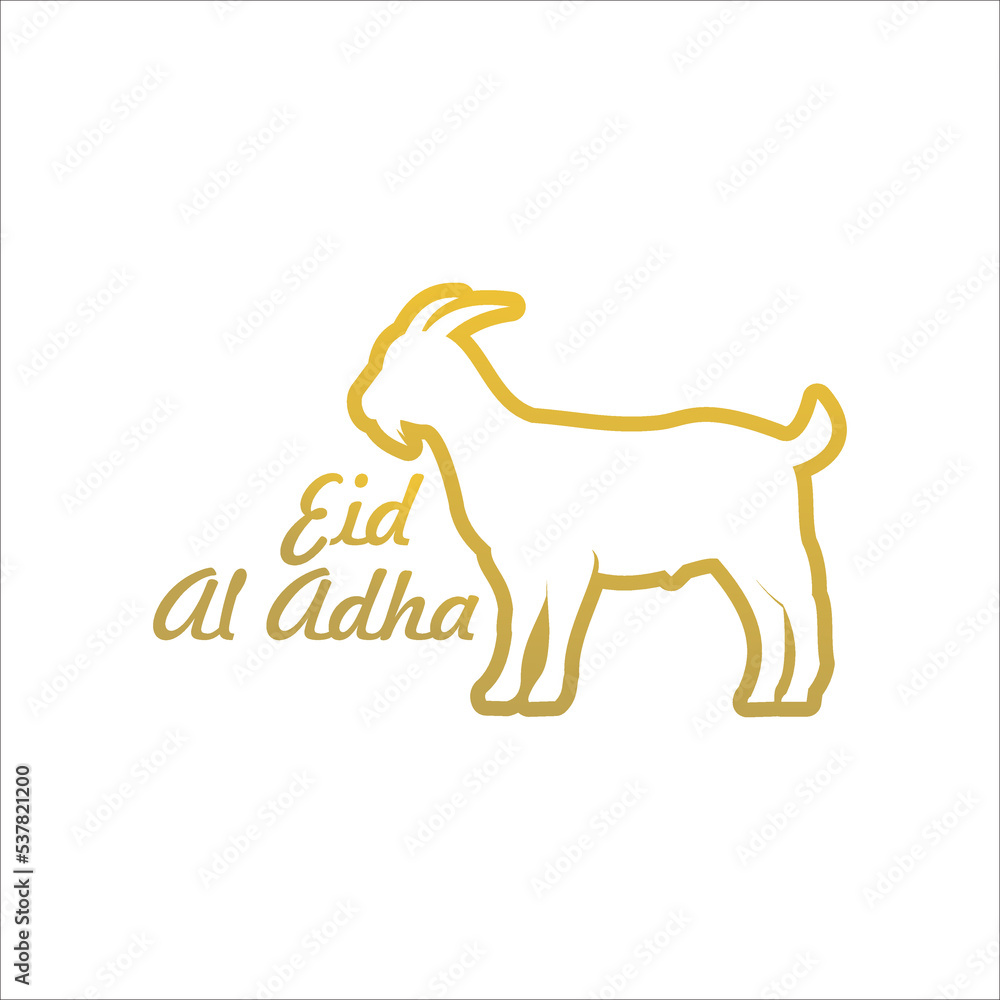 Eid Al Adha Mubarak the celebration of Muslim community festival background design with sheep and star paper cut style.Vector Illustration Eid Al Adha Mubarak the celebration of Muslim community festival background design with sheep and star paper cut style.Vector Illustration