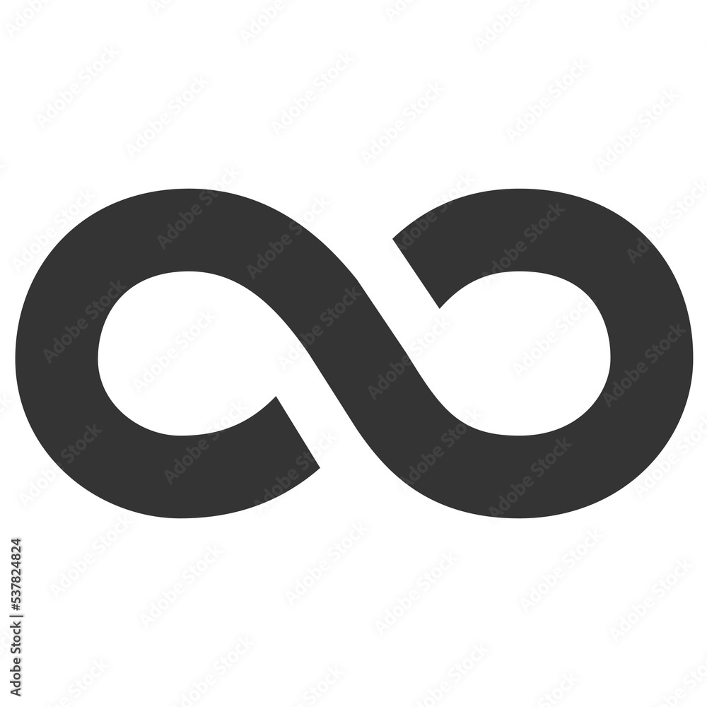 infinity icon sign infinity icon sign