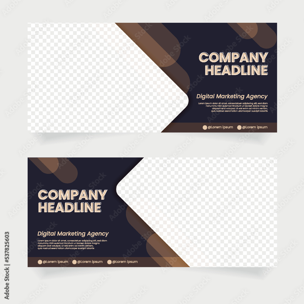banner cover template social media company headline banner cover template social media company headline