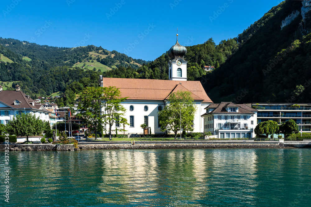 Fototapeta premium Gersau am Vierwaldstättersee