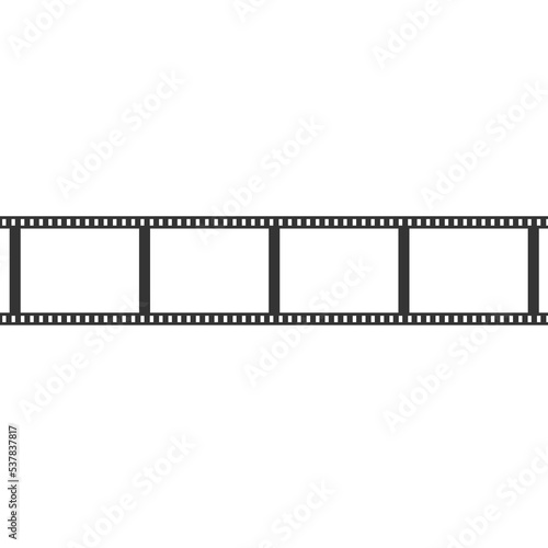film strip, blank photo frames, free space for pictures