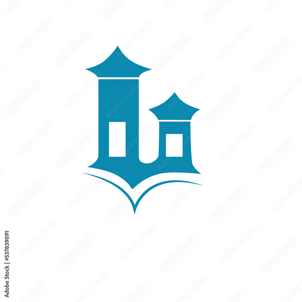 Abstract house logo vector art Abstract house logo vector art