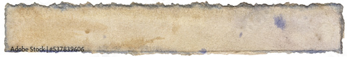 watercolour banner torn paper