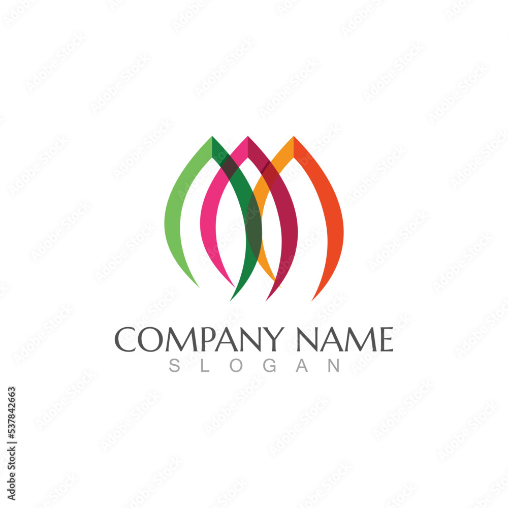 Beauty Vector lotus icon