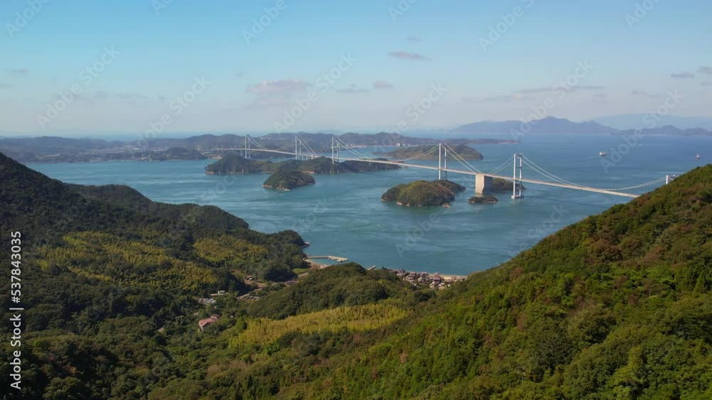 しまなみ海道来島海峡空撮 しまなみ海道来島海峡空撮