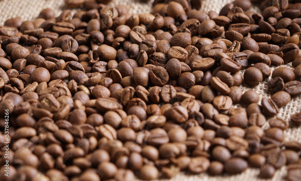 coffee bean on the brawn background coffee bean on the brawn background