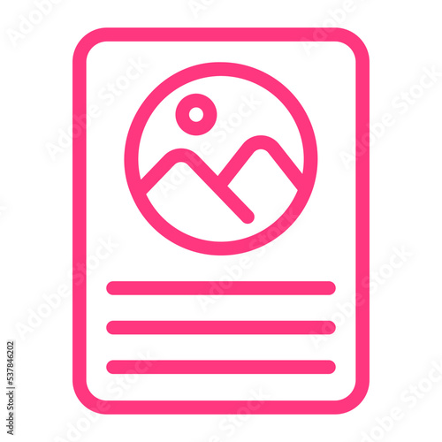 poster gradient icon