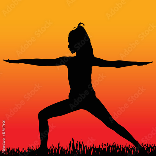 Yoga position