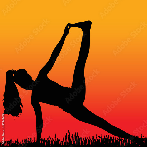 Yoga position
