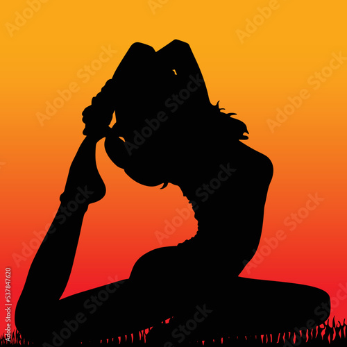 Yoga position