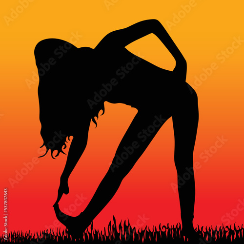 Yoga position
