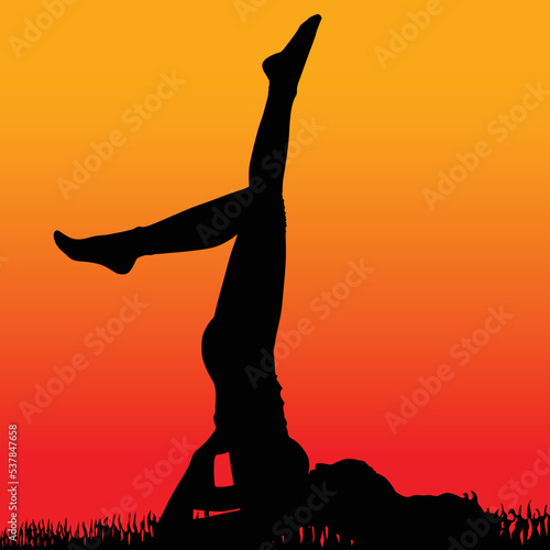Yoga position