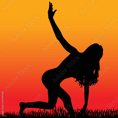 Yoga position