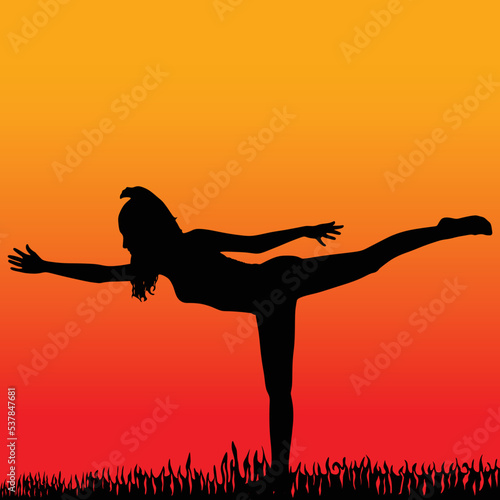 Yoga position
