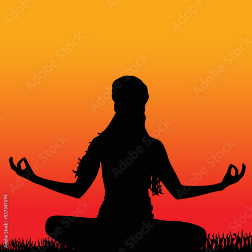 Yoga position