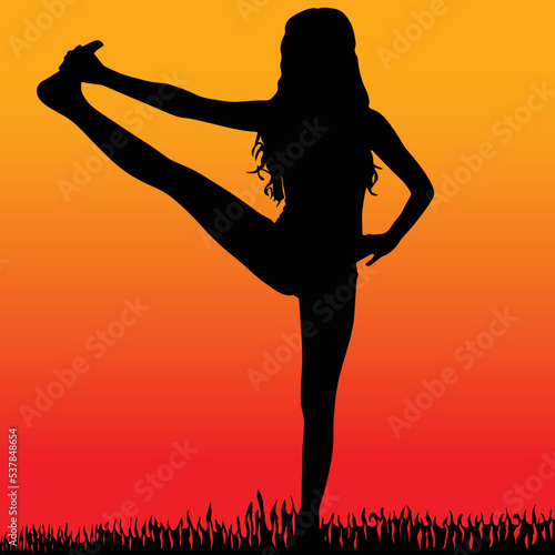 Yoga position