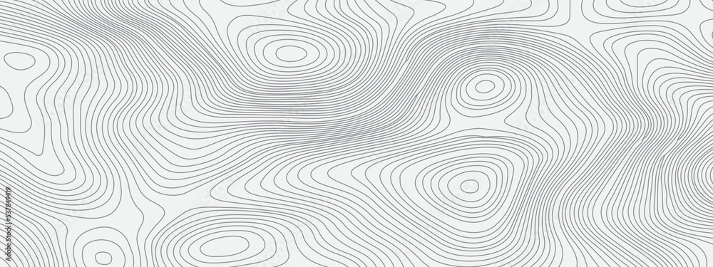 Black and white wavy abstract topographic map contour, lines Pattern background. Topographic map and landscape terrain texture grid. Wavy banner and color geometric form. Vector illustration. Black and white wavy abstract topographic map contour, lines Pattern background. Topographic map and landscape terrain texture grid. Wavy banner and color geometric form. Vector illustration.