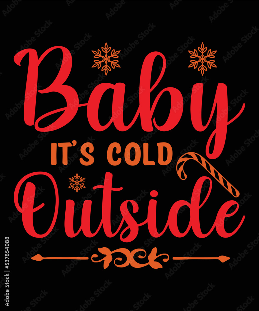 Obraz premium baby it’s cold outside