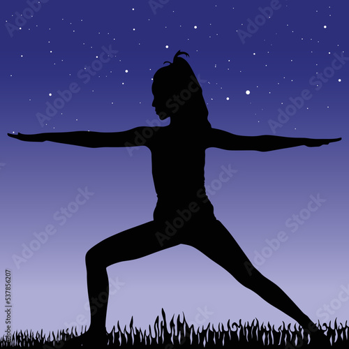 Yoga position