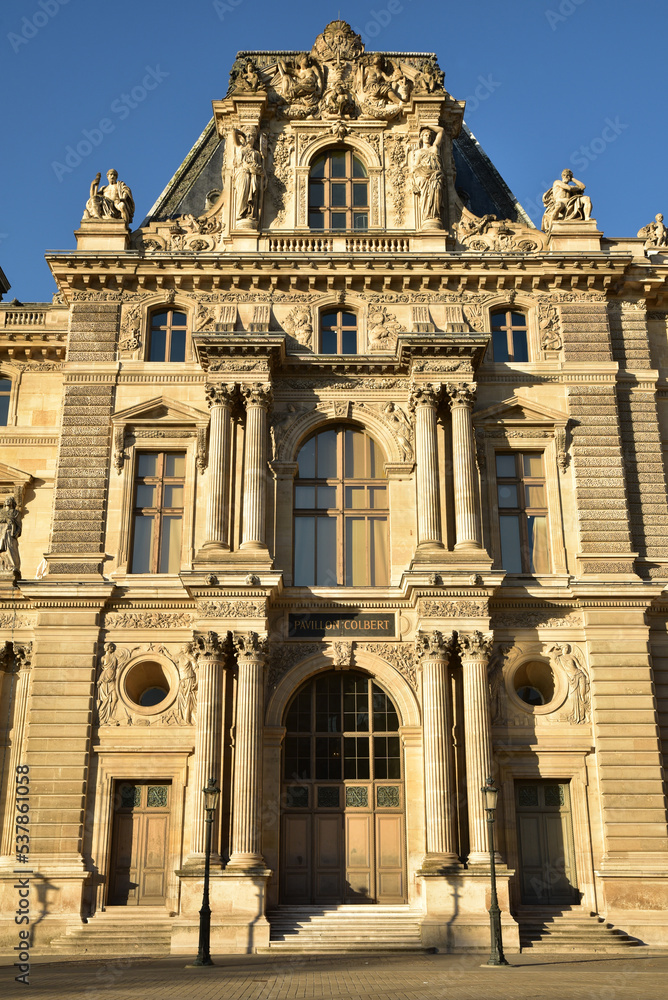 Pavillon Colbert à Paris. France
