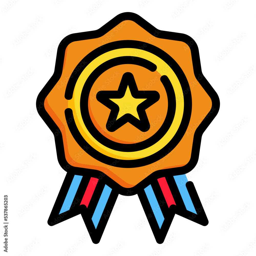 badge line color icon badge line color icon