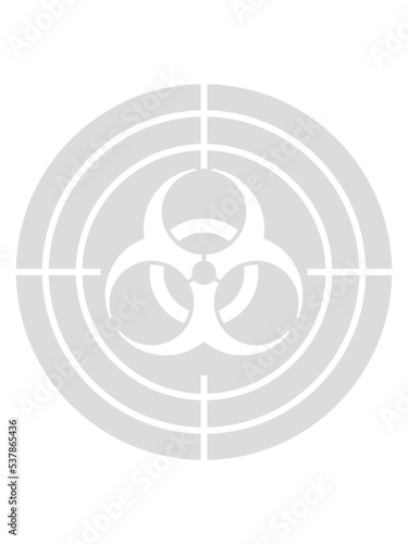 Zombie Jäger Biohazard Zielvisier 