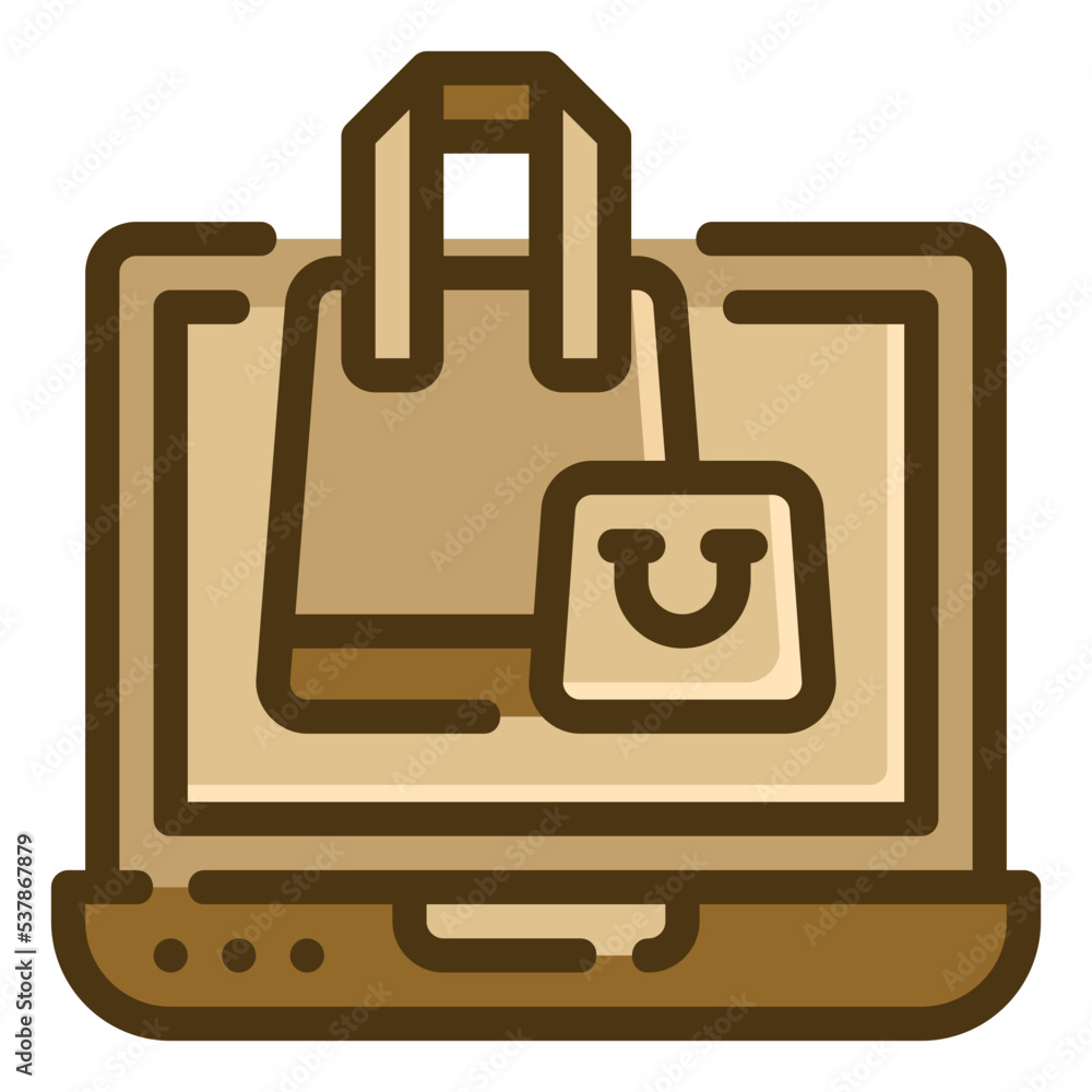 Obraz premium online shop two tone icon