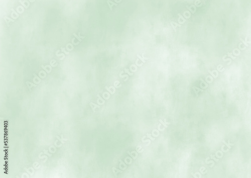 Plakat w ramie 薄い黄緑色の水彩風背景素材