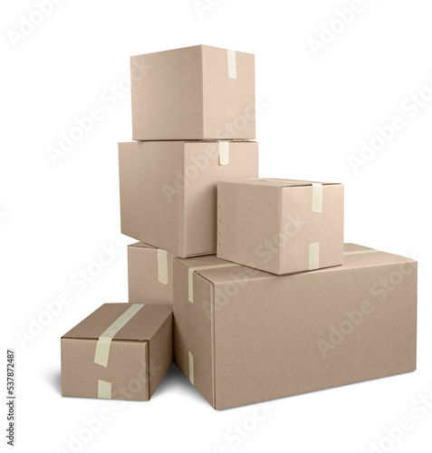 Cardboard Boxes photo