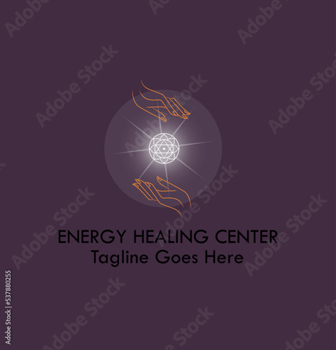 Energy Healing Center Logo design