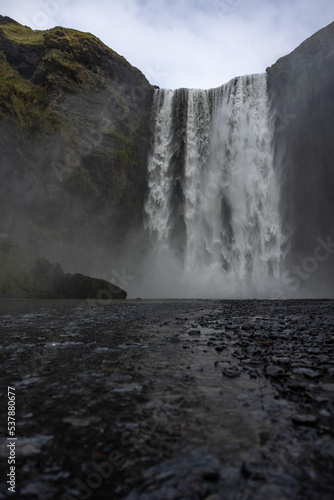 waterfall in Iceland