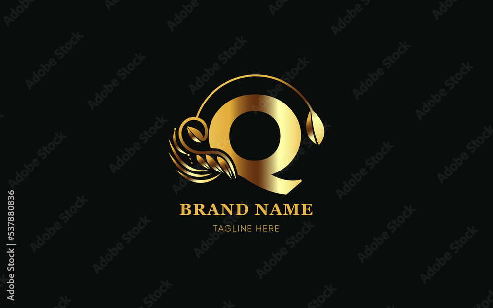 Obraz premium letter elegant logo